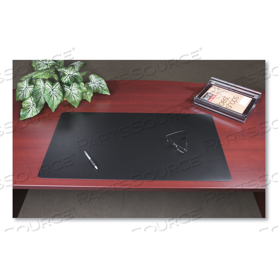 RHINOLIN II DESK PAD WITH ANTIMICROBIAL PROTECTION, 36 X 24, BLACK by Artistic