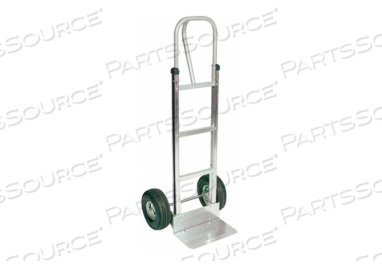 CORROSION-RESISTANT MODULAR ALUMINUM GENERAL PURPOSE HAND TRUCK, LOAD CAPACITY 500 LB, OVERALL HEIGHT 51 1/2 IN, OVERALL WIDTH 21 IN, NOSE P by DAYTON ELECTRIC MANUFACTURING CO