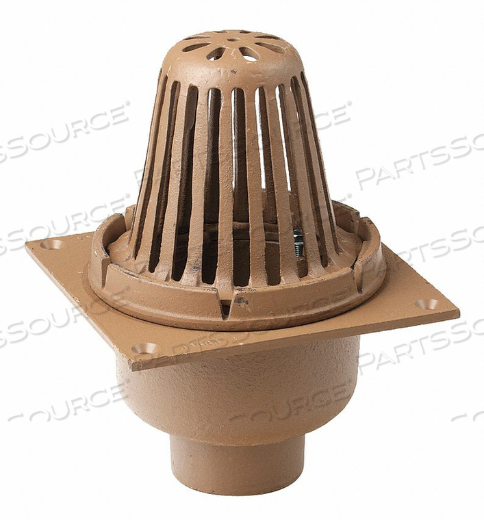 ROOF DRAIN 2IN PIPE 8-3/4IN LENGTH by Smith Light Commercial