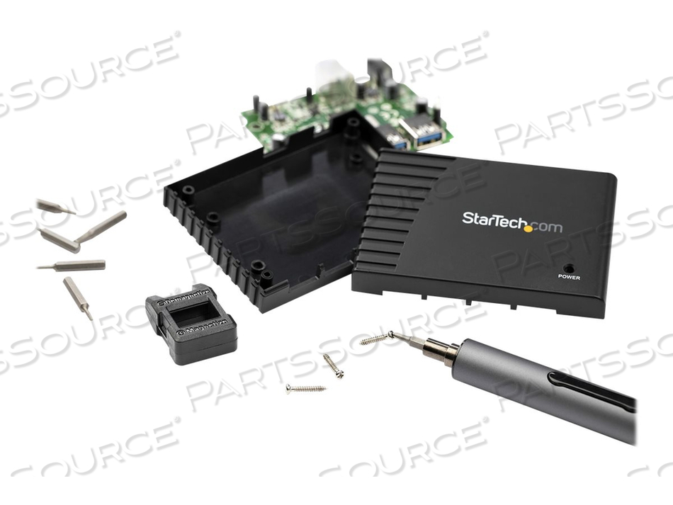 20-BIT ELECTRIC PRECISION SCREWDRIVER SET, PORTABLE/MINI BATTERY POWERED BIT DRIVER KIT by StarTech.com Ltd. 20-BIT ELECTRIC PRECISION SCREWDRIVER SET, PORTABLE/MINI BATTERY POWERED BIT DRIVER KIT by StarTech.com Ltd.