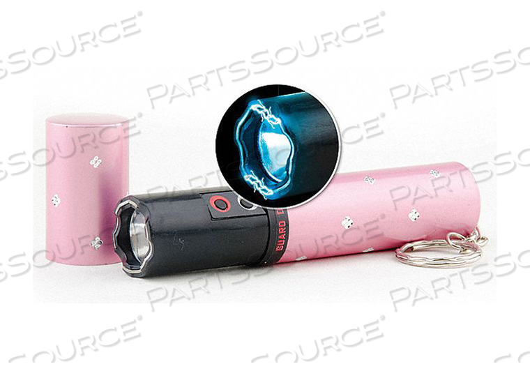 STUN GUN 3.0 MILLION 100 LUMENS PINK by Guard Dog Security
