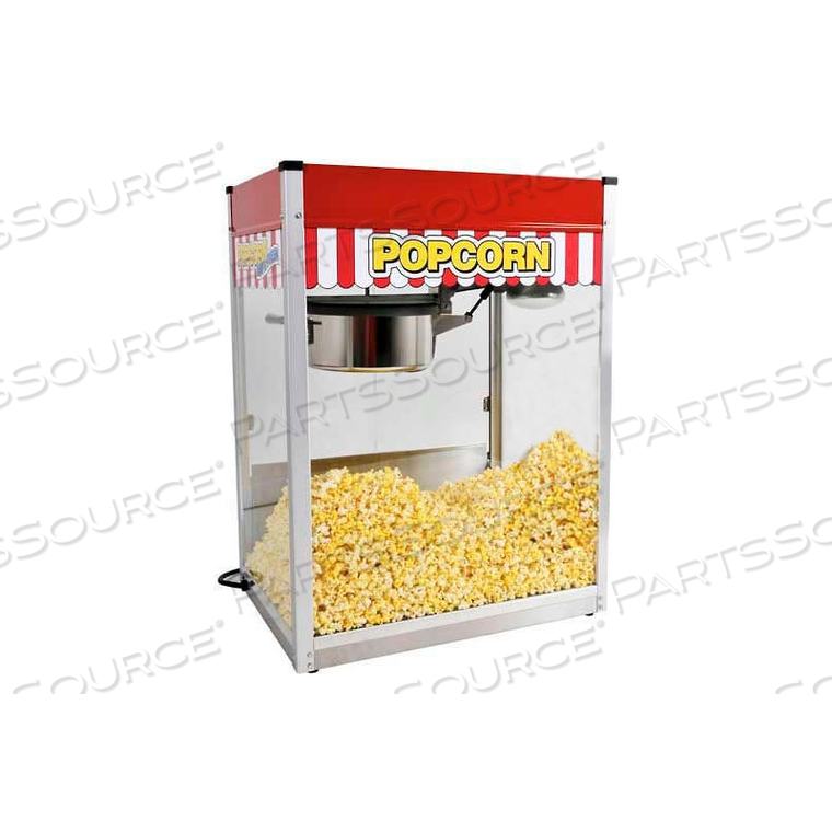 CLASSIC POP POPCORN MACHINE 14 OZ RED 120V 1900W by Peragon