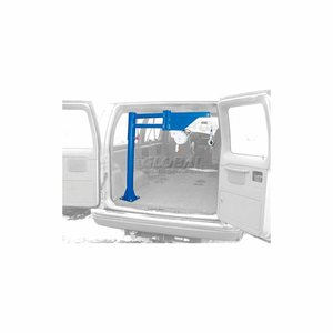 LOW-PROFILE MANUAL LIFT VAN & TRUCK JIB CRANE 400 LB. CAPACITY by Vestil Manufacturing Corp.