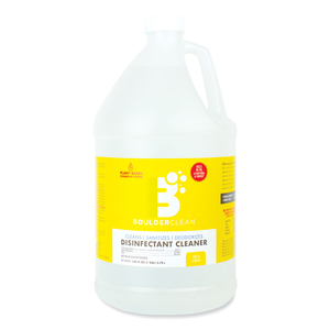 DISINFECTANT CLEANER, LEMON SCENT, 128 OZ BOTTLE by Boulder Clean