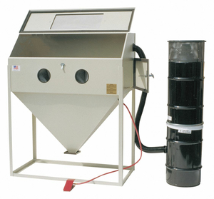 ABRASIVE BLAST CABINET SIPHON FEED TYPE by ALC