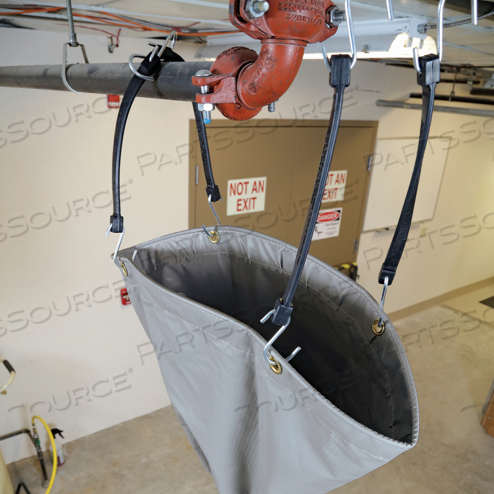 PIG OIL PIPE LEAK DIVERTER TARP BUCKET KIT WITH ABSORBENTS by New Pig Corporation PIG OIL PIPE LEAK DIVERTER TARP BUCKET KIT WITH ABSORBENTS by New Pig Corporation