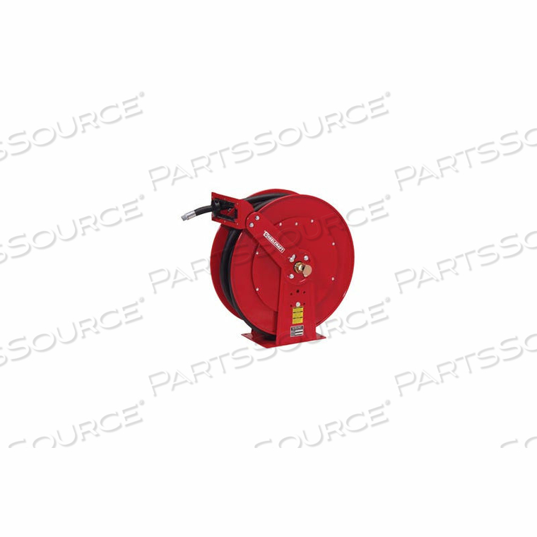 1"X50' 250 PSI SPRING RETRACTABLE FUEL DELIVERY HOSE REEL by Reelcraft