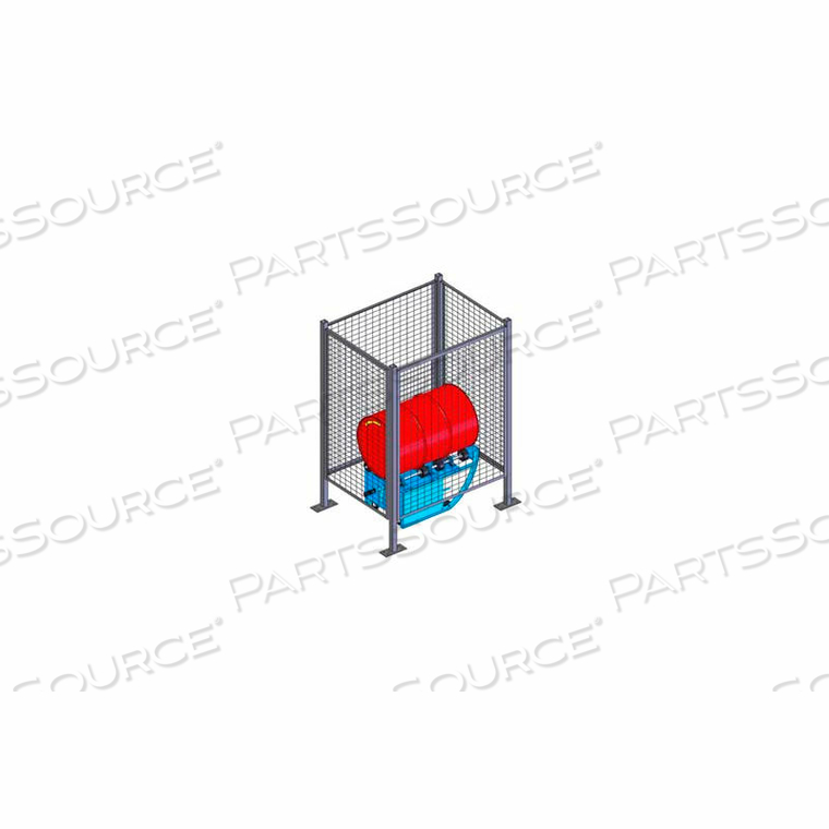 ENCLOSURE KIT WITH SAFETY INTERLOCK FOR MORSE 201 - 3-PHASE AC POWER- FIELD INSTALLED 