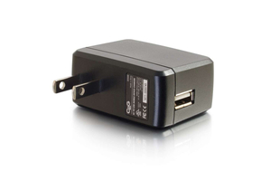 ADAPTER AC TO USB WALL CHARGER BLACK 5V 2A 50/60HZ by Legrand AV (C2G) ADAPTER AC TO USB WALL CHARGER BLACK 5V 2A 50/60HZ by Legrand AV (C2G)