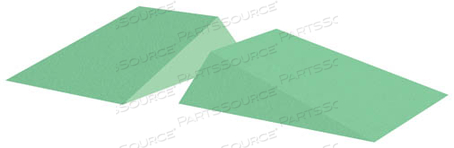 15 WEDGE SET OF TWO 12.5"W X 10"L X 3"H COATED by Techno-Aide 15 WEDGE SET OF TWO 12.5"W X 10"L X 3"H COATED by Techno-Aide