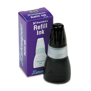 REFILL INK FOR XSTAMPER STAMPS, 10 ML BOTTLE, BLACK by Xstamper