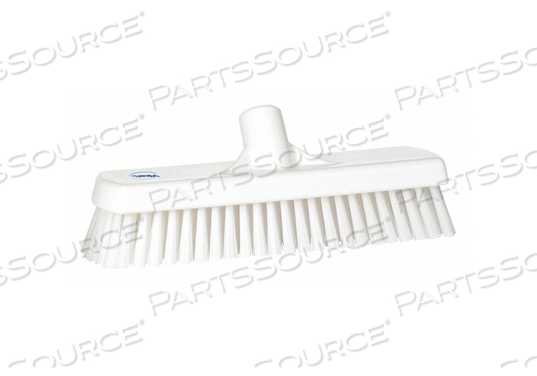VIKAN 12" DECK/WALL SCRUB- STIFF, WHITE by Vikan VIKAN 12" DECK/WALL SCRUB- STIFF, WHITE by Vikan