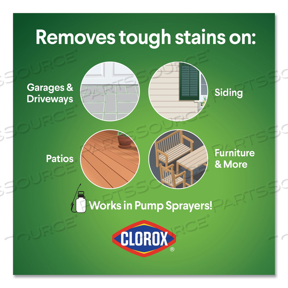 OUTDOOR BLEACH, 81 OZ BOTTLE by Clorox