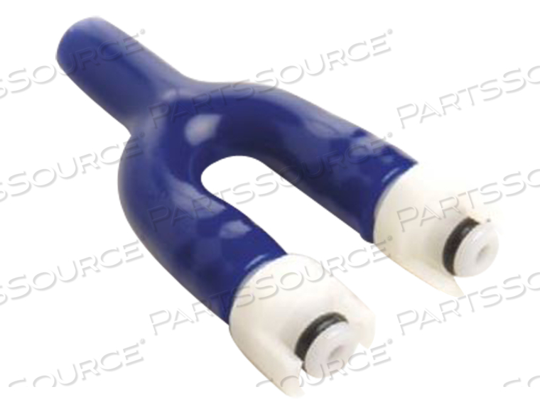 QUICK CONNECT ADAPTER, Y, 2 MALE SUBMIN TO 1 UNFITTED (10/PK) 