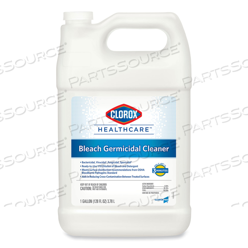 BLEACH GERMICIDAL CLEANER, 128 OZ REFILL BOTTLE by Clorox