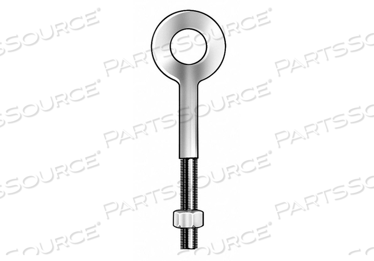 EYEBOLT 3/8-16 3/4IN WITHOUT SHOULDER by Ken Forging