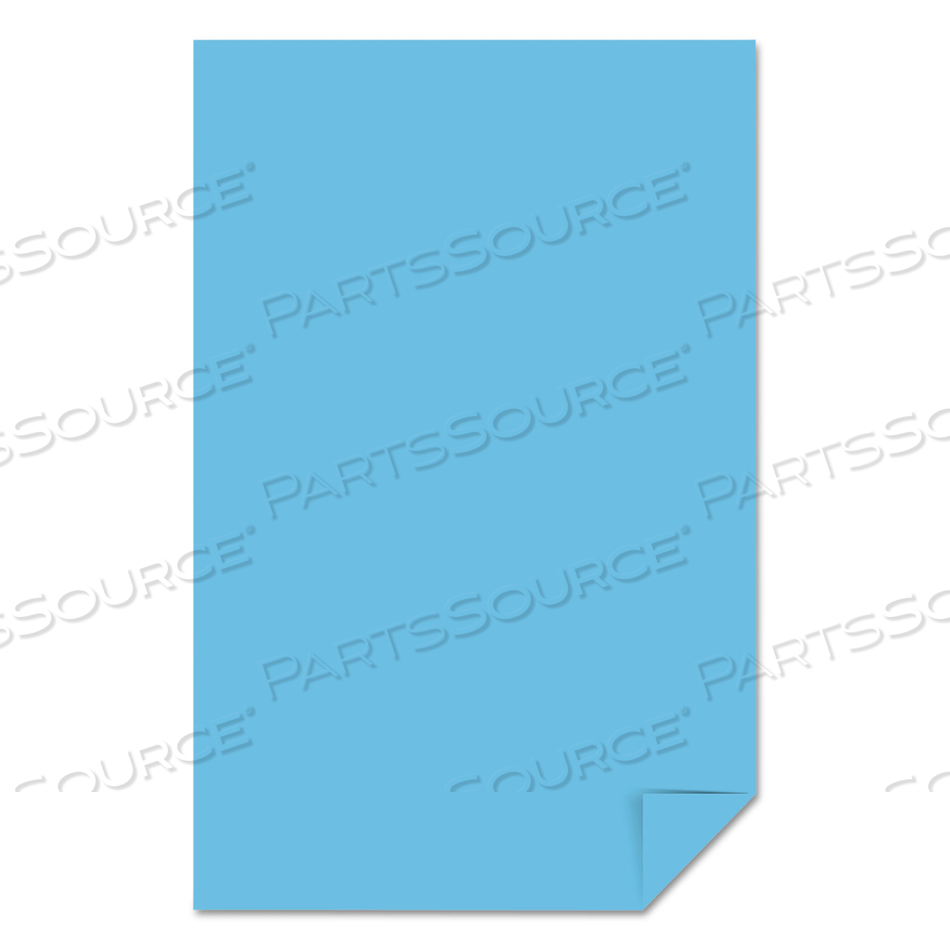 COLOR PAPER, 24 LB BOND WEIGHT, 11 X 17, LUNAR BLUE, 500/REAM by Astrobrights COLOR PAPER, 24 LB BOND WEIGHT, 11 X 17, LUNAR BLUE, 500/REAM by Astrobrights