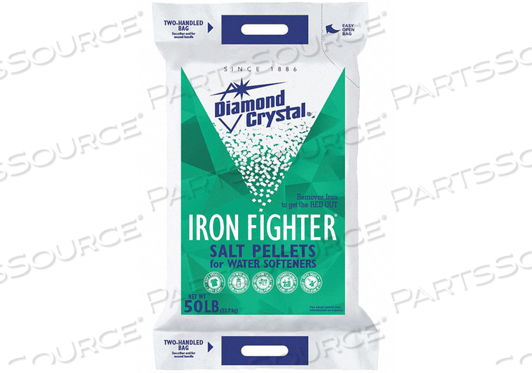 WATER SOFTENER SALT WHITE 50 LB. PELLETS by Diamond Crystal