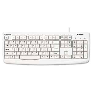 KEYBOARD. ANTIMICROBIAL. WHITE by Kensington Computer Products KEYBOARD. ANTIMICROBIAL. WHITE by Kensington Computer Products