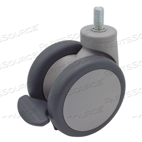 100MM DOUBLE BRAKED BACK CASTOR by Arjo Inc.