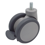 100MM DOUBLE BRAKED BACK CASTOR by Arjo Inc.