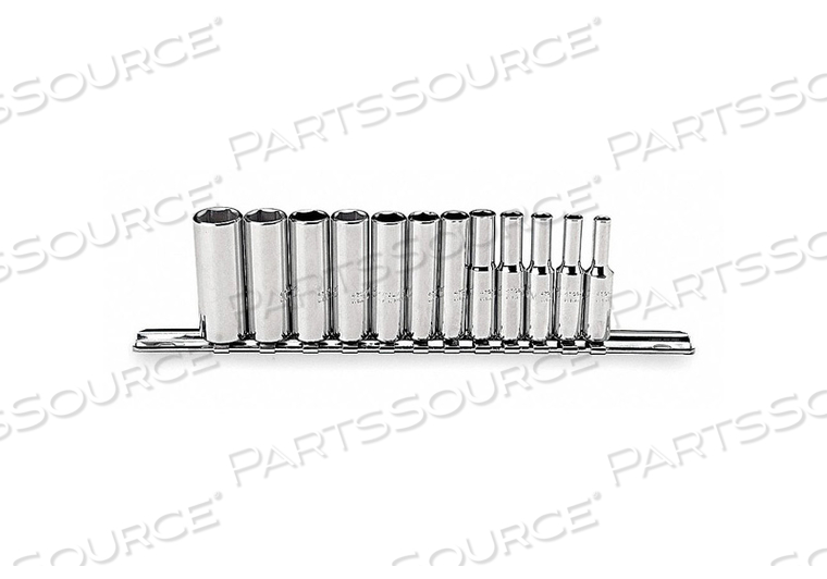 SOCKET SET METRIC 1/4 IN DR 12 PC by Proto SOCKET SET METRIC 1/4 IN DR 12 PC by Proto