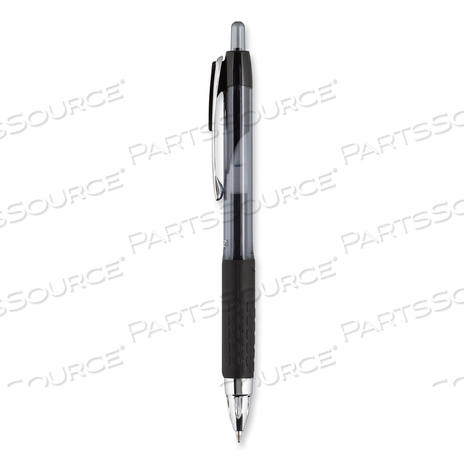 207 SIGNO GEL ULTRA MICRO GEL PEN, RETRACTABLE, EXTRA-FINE 0.38 MM, BLACK INK, SMOKE BARREL by Uni-Ball 207 SIGNO GEL ULTRA MICRO GEL PEN, RETRACTABLE, EXTRA-FINE 0.38 MM, BLACK INK, SMOKE BARREL by Uni-Ball