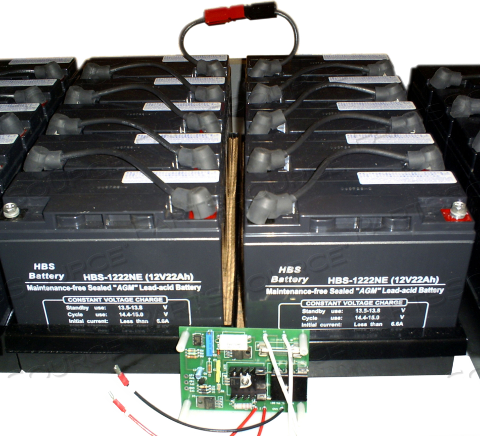 1.2 VOLT BATTERIES (36 VDC TOTAL) 
