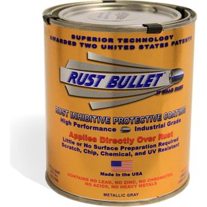 INDUSTRIAL FORMULA RUST INHIBITIVE COATING QUART CAN by Rust Bullet LLC