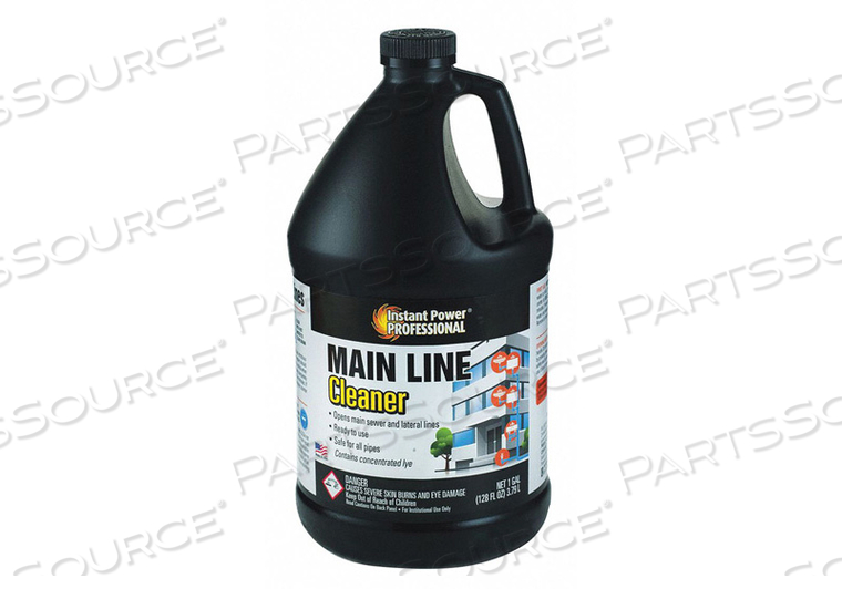 MAIN LINE CLEANER 1 GAL. BOTTLE PK4 by Instant Power Professional MAIN LINE CLEANER 1 GAL. BOTTLE PK4 by Instant Power Professional
