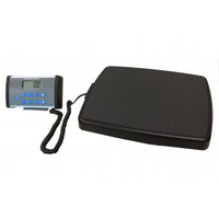 PROFESSIONAL EMR-READY DIGITAL 2-PIECE PHYSICIAN SCALE, WITH REMOTE DISPLAY 500 LB X 0.2 LB by Health o meter Professional Scales
