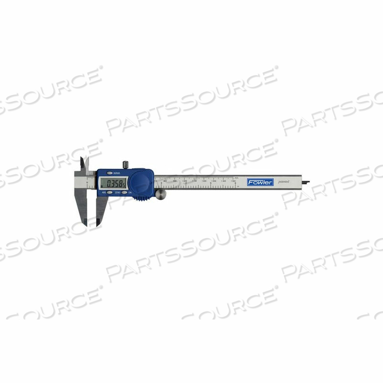 XTRA-VALUE CAL 0-6''/150MM LARGE EASY-READ DISPLAY STAINLESS DIGITAL CALIPER by Fowler XTRA-VALUE CAL 0-6''/150MM LARGE EASY-READ DISPLAY STAINLESS DIGITAL CALIPER by Fowler