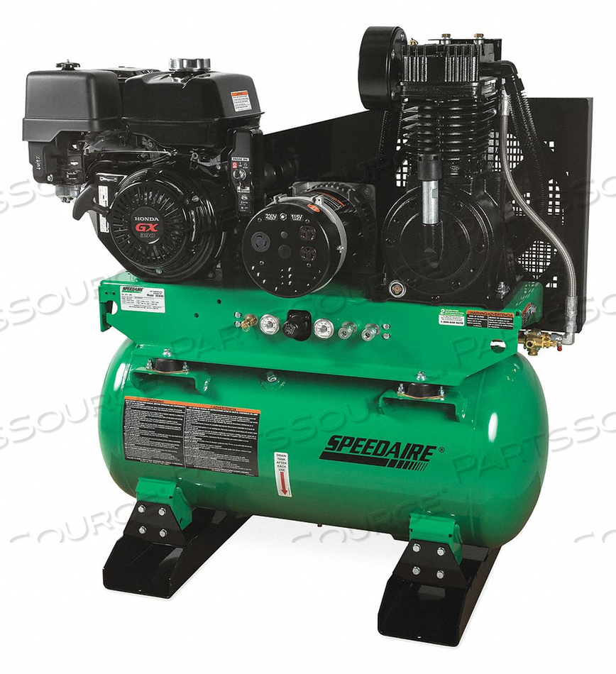 STATIONARY AIR COMPR/GENERATOR 2 STAGE by Speedaire