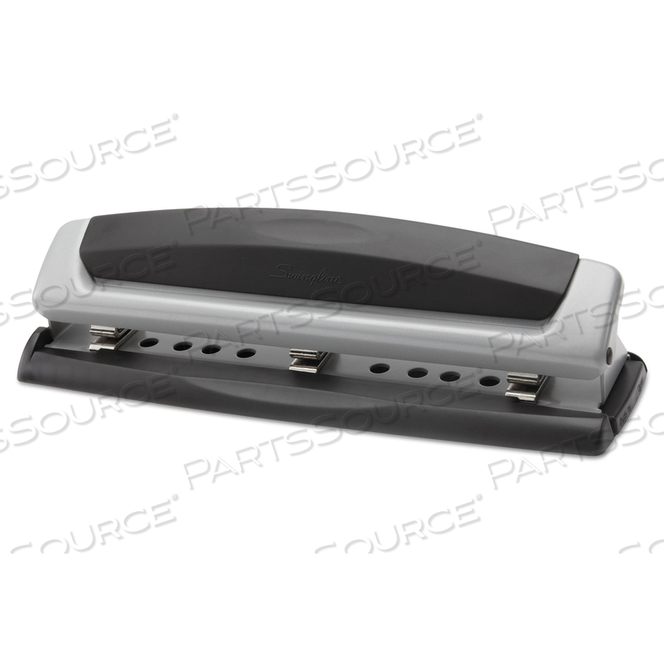 10-SHEET PRECISION PRO DESKTOP TWO- TO THREE-HOLE PUNCH, 9/32" HOLES by Swingline GBC 10-SHEET PRECISION PRO DESKTOP TWO- TO THREE-HOLE PUNCH, 9/32" HOLES by Swingline GBC