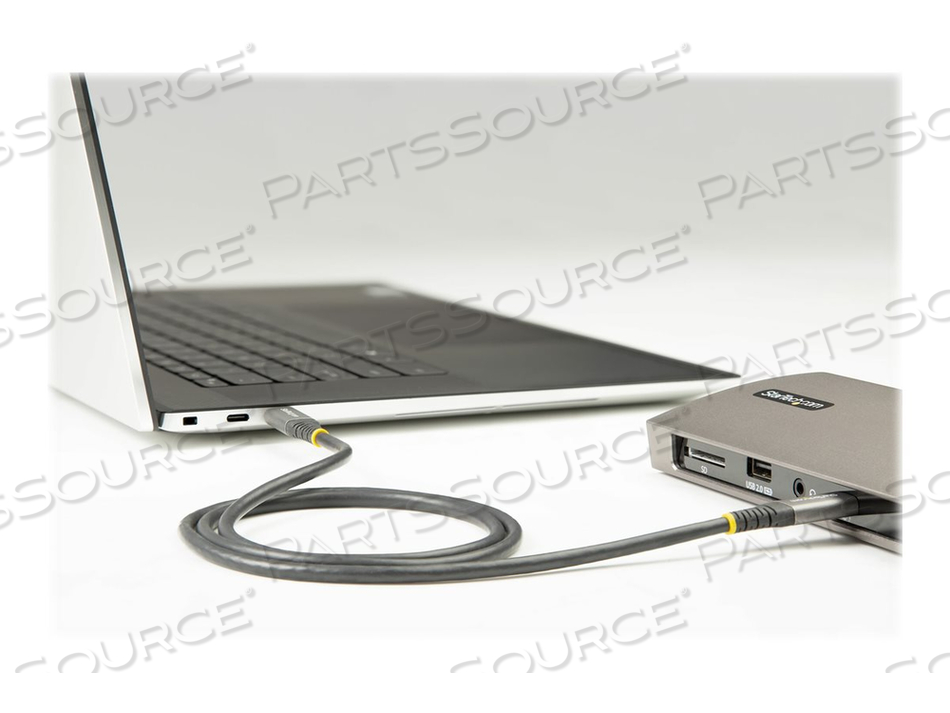 6FT (2M) USB C CABLE 5GBPS, HIGH QUALITY USB-C CABLE, USB 3.1/3.2 GEN 1 TYPE-C CABLE, 100W (5A) POWER DELIVERY CHARGING, DP ALT MODE, USB C by StarTech.com Ltd. 6FT (2M) USB C CABLE 5GBPS, HIGH QUALITY USB-C CABLE, USB 3.1/3.2 GEN 1 TYPE-C CABLE, 100W (5A) POWER DELIVERY CHARGING, DP ALT MODE, USB C by StarTech.com Ltd.