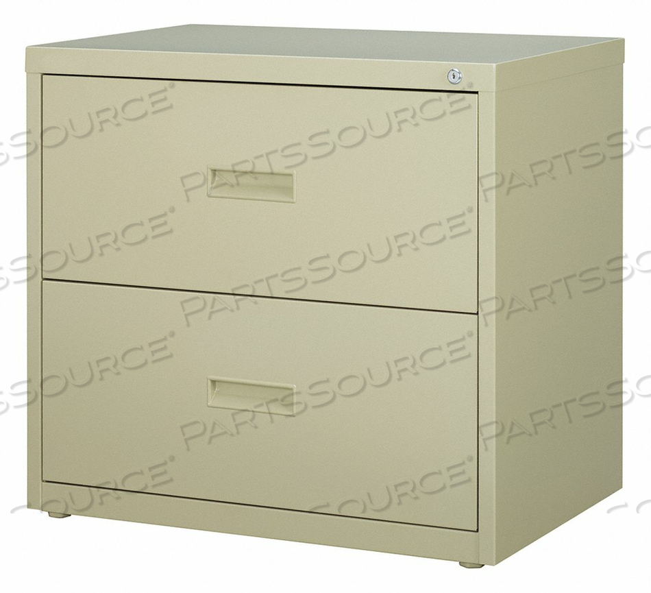 HL1000 SERIES LATERAL FILE 30" WIDE 2-DRAWER - PUTTY by Hirsh