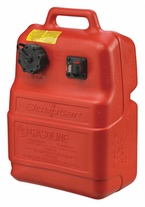 PORTABLE FUEL TANK RED 6.6 GAL. PLASTIC by Scepter