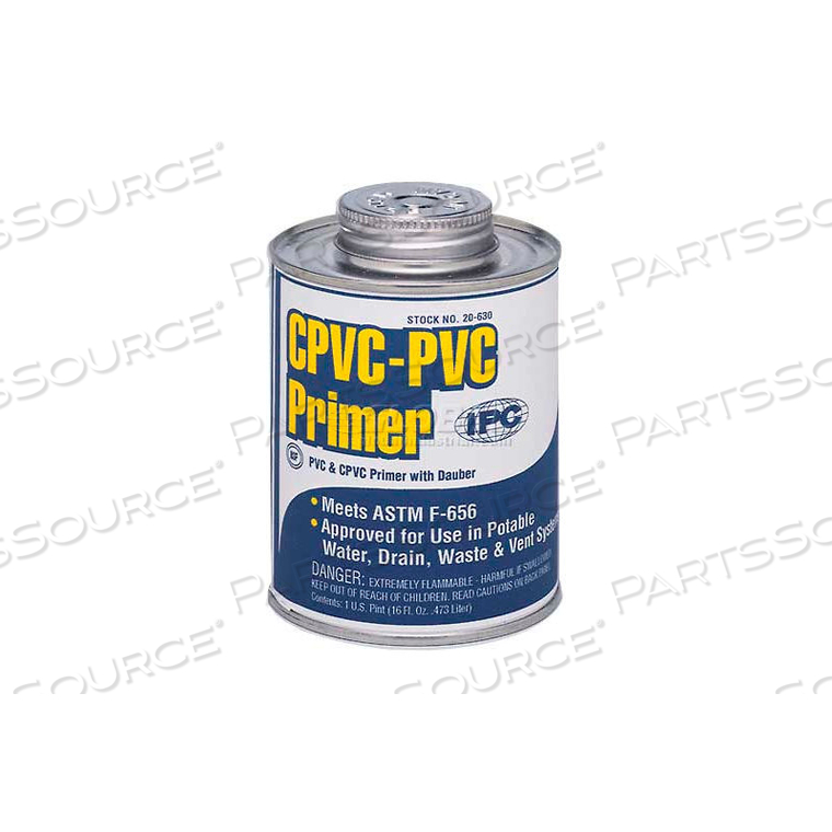 CPVC-PVC PRIMER, HEAVY DUTY, PURPLE,1 QT. 