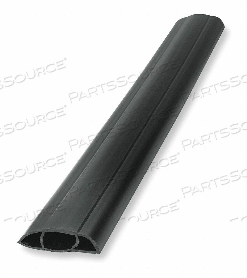 CABLE PROTECTOR 1 CHANNEL BLACK 5 FT L by Hubbell Incorporated, Wiring Device-Kellums CABLE PROTECTOR 1 CHANNEL BLACK 5 FT L by Hubbell Incorporated, Wiring Device-Kellums