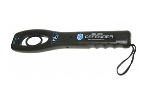 HANDHELD METAL DETECTOR LED BLACK 1 LB. by Metal Defender