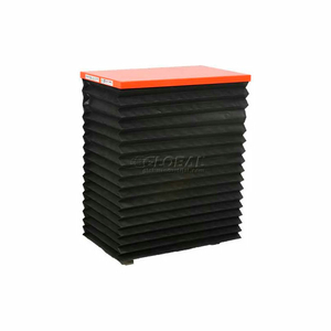 ALL-ELECTRIC LIFT TABLE WITH BELLOWS - 33.5" X 20.5" - 220 LB. - SPM MOTOR by Hamaco Industries Corporation ALL-ELECTRIC LIFT TABLE WITH BELLOWS - 33.5" X 20.5" - 220 LB. - SPM MOTOR by Hamaco Industries Corporation