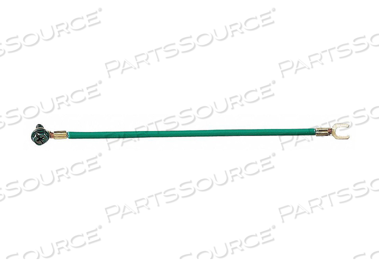 GROUNDING TAIL #10 FORK GREEN PK50 by Ideal Industries Inc.