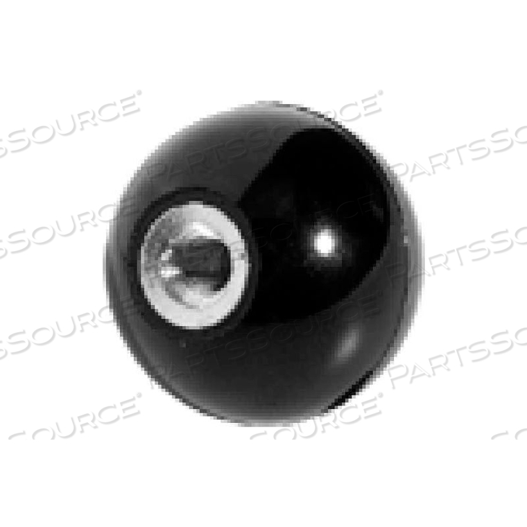 PBH PHENOLIC BALL KNOBS TAPPED 36MM DIAMETER MM LENGTH 3/8-24 