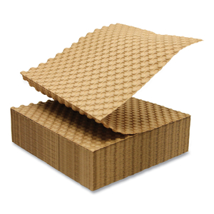 BUBBLE PAPER, 12" X 250 FT, PERFORATED EVERY 12", KRAFT, 250 SHEETS/CARTON by Elementree