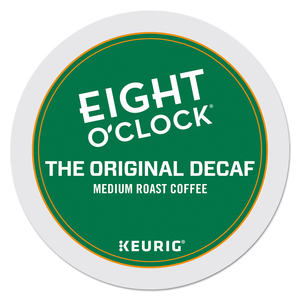 ORIGINAL DECAF COFFEE K-CUPS, 24/BOX by Eight O'Clock Coffee Company