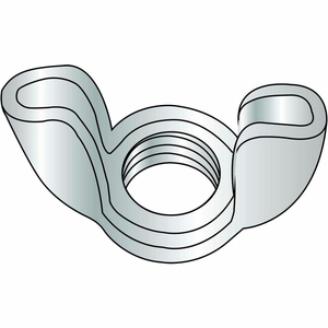 WING NUT - COLD FORGED - 1/4-20 - TYPE A, LIGHT SERIES - LOW CARBON STEEL - ZINC CR+3 - UNC - 100 PK by Brighton Best