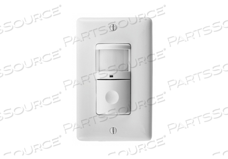 OCC/VAC SENSOR PIR 1200 SQ FT WHITE by Hubbell Incorporated, Wiring Device-Kellums OCC/VAC SENSOR PIR 1200 SQ FT WHITE by Hubbell Incorporated, Wiring Device-Kellums
