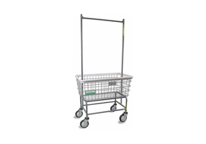 WIRE LAUNDRY CART 600 LB LD CAP. GRAY by R&B Wire Products, Inc.