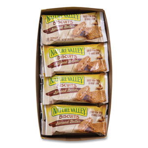 BISCUITS, ALMOND BUTTER, 1.35 OZ POUCH, 16/BOX by Nature Valley