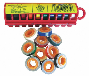 WIRE MARKER TAPE W/DISPENSER PREPRINT by 3M Healthcare WIRE MARKER TAPE W/DISPENSER PREPRINT by 3M Healthcare